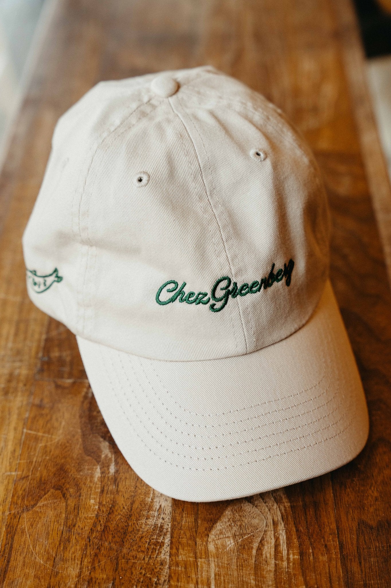 The Chez G Dad Hat — Forest Green